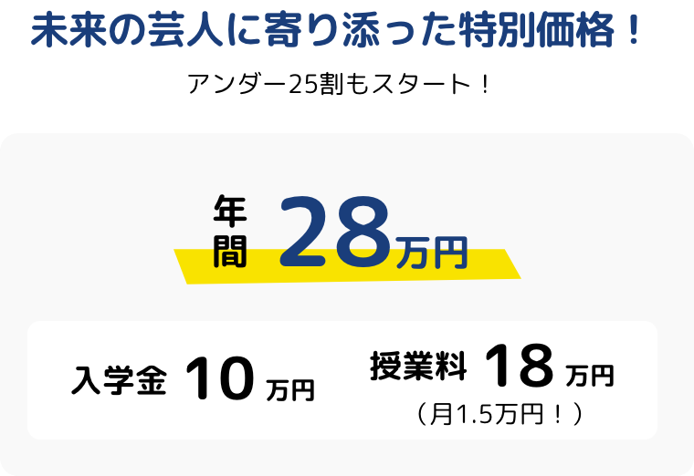 1期生限定！特別価格！